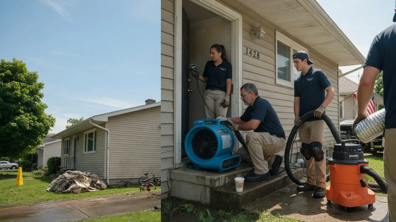 Water Damage Restoration in Flat Rock, IL near me